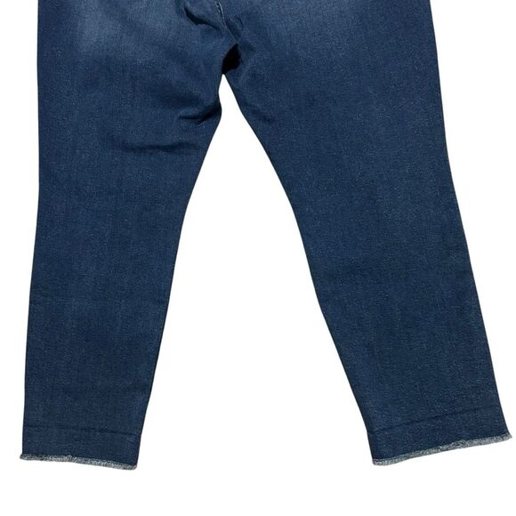 KUT FROM THE KLOTH NWT Medium Wash Amy Frayed Hem High Rise Boyfriend Jeans 24W - Picture 9 of 15